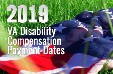 2019 VA Disability Compensation Payment Dates