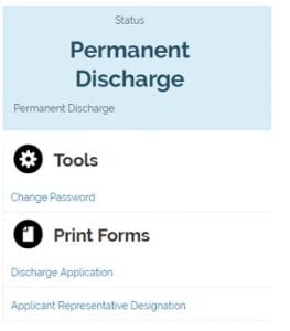 TPD loan discharge program