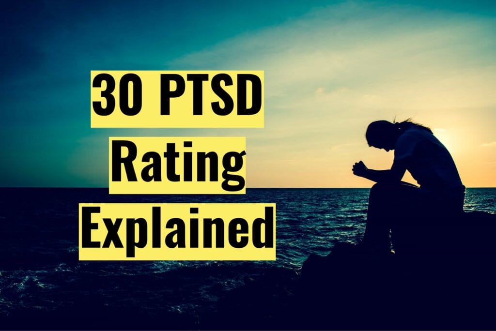 What Is A 30 Ptsd Rating