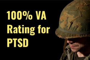 100 percent va rating for ptsd