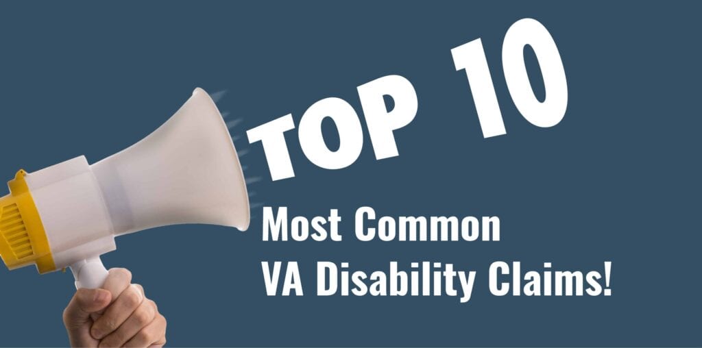 Most Common VA Disability Claims