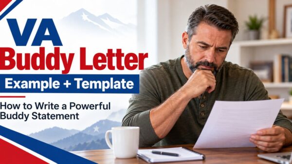 VA BUDDY LETTER EXAMPLE