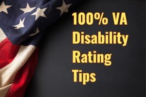 How to Get 100 VA Disability scaled