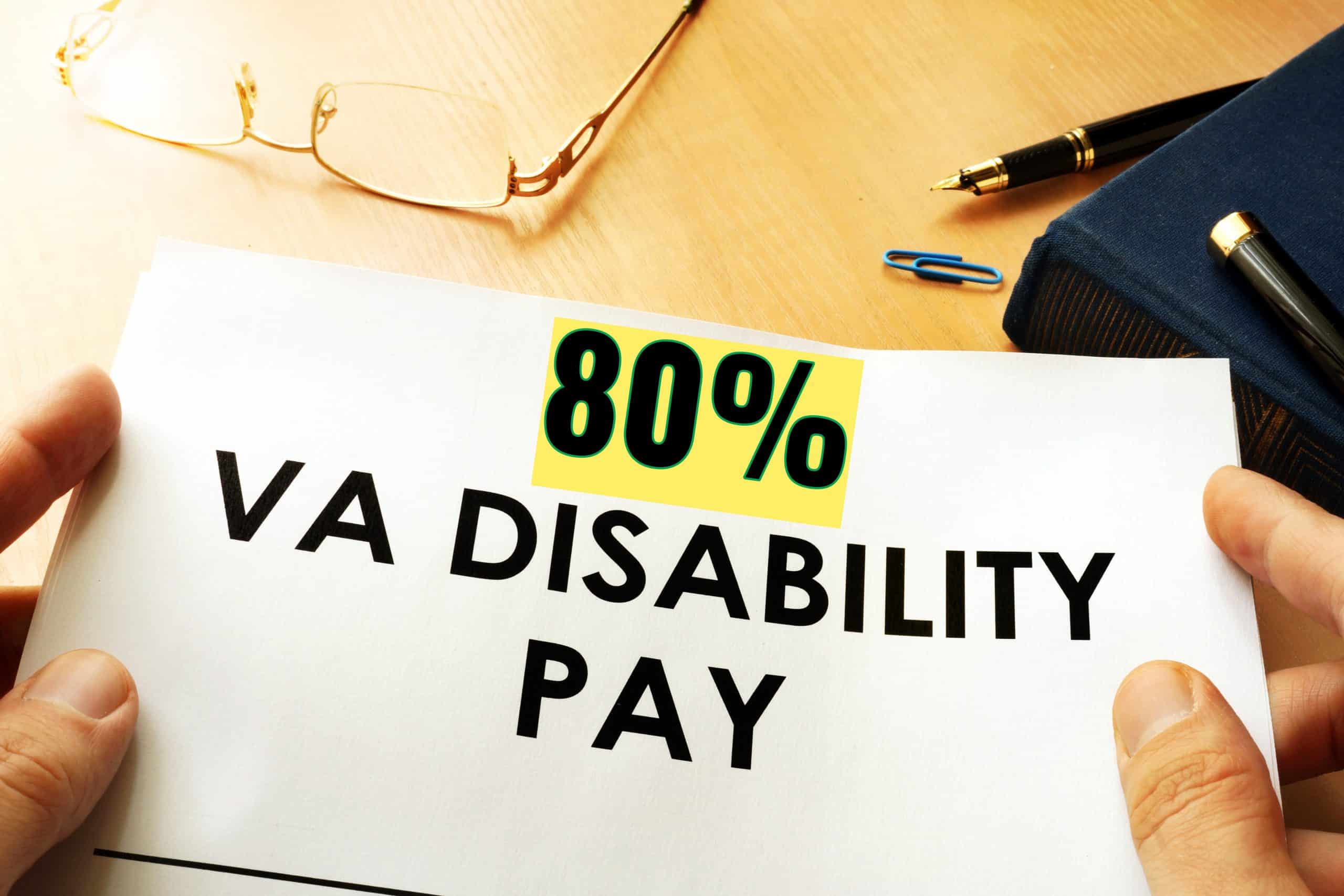 80 Percent VA Disability