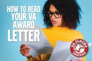 Blog How to Read Your VA Award Letter min