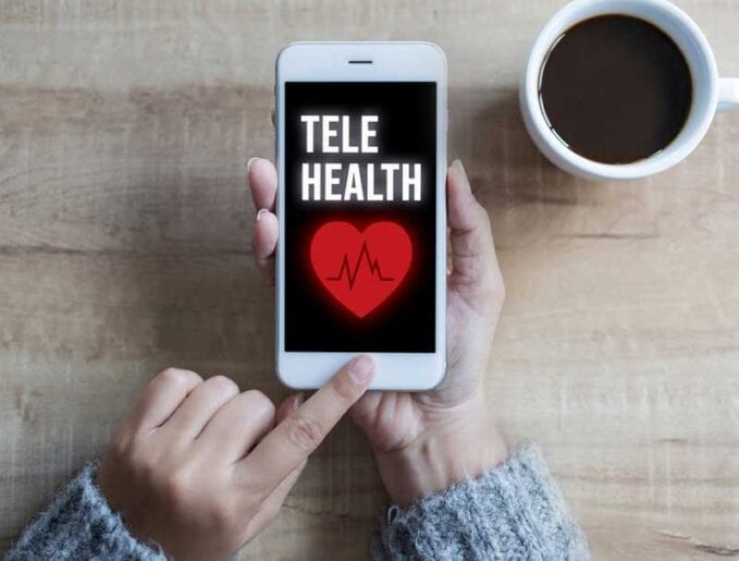 telehealth on iphone