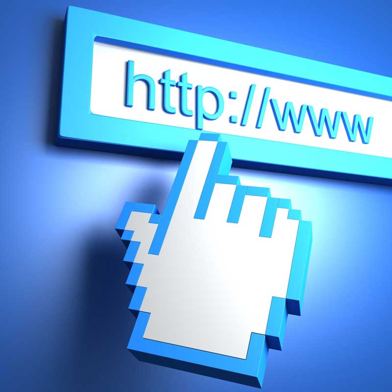 Leading telehealth companies direct patients to their web pages to gain traffic. a url protocol and beginning of a domain