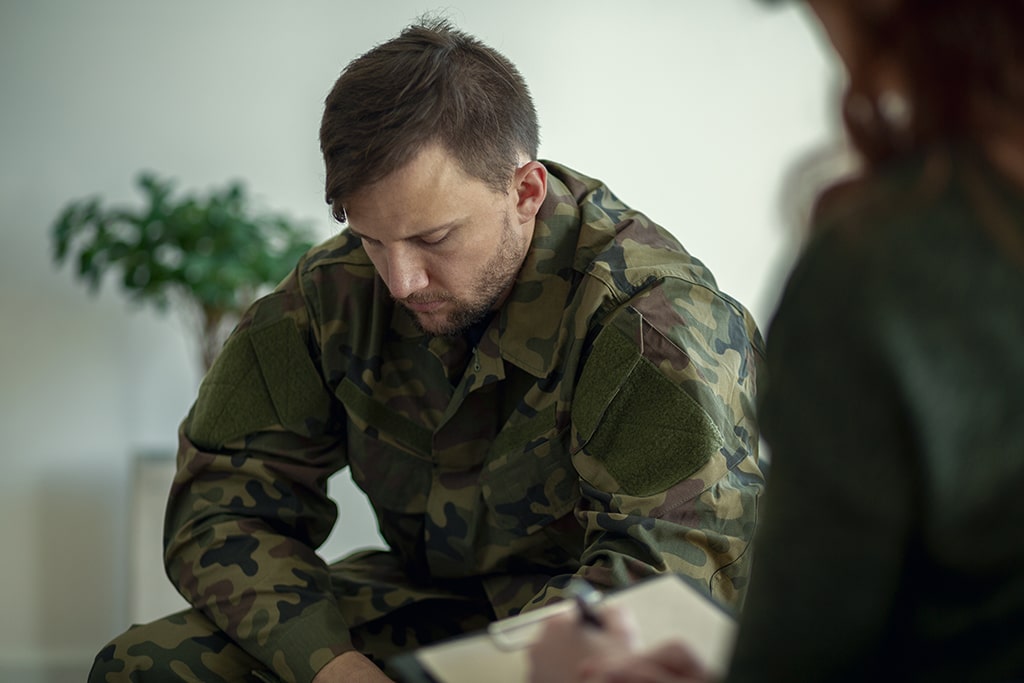 veterans diagnosed with ptsd