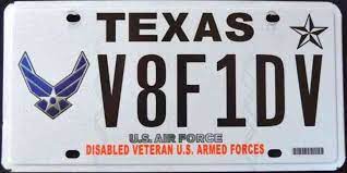Texas DV Plate