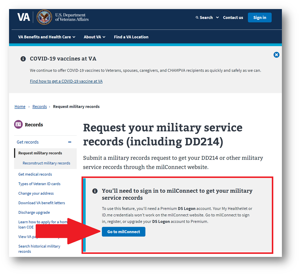 How To Get Your DD 214 Online 8 Step Tutorial   How To Login To MilConnect 