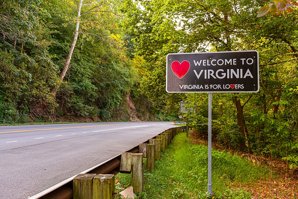 Virginia 100% disabled veteran benefits by state