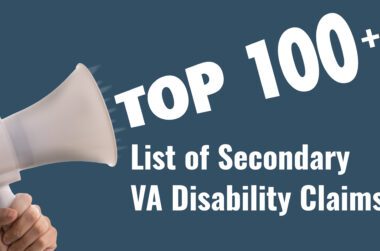 Top 100 VA Disability List of Secondary Conditions