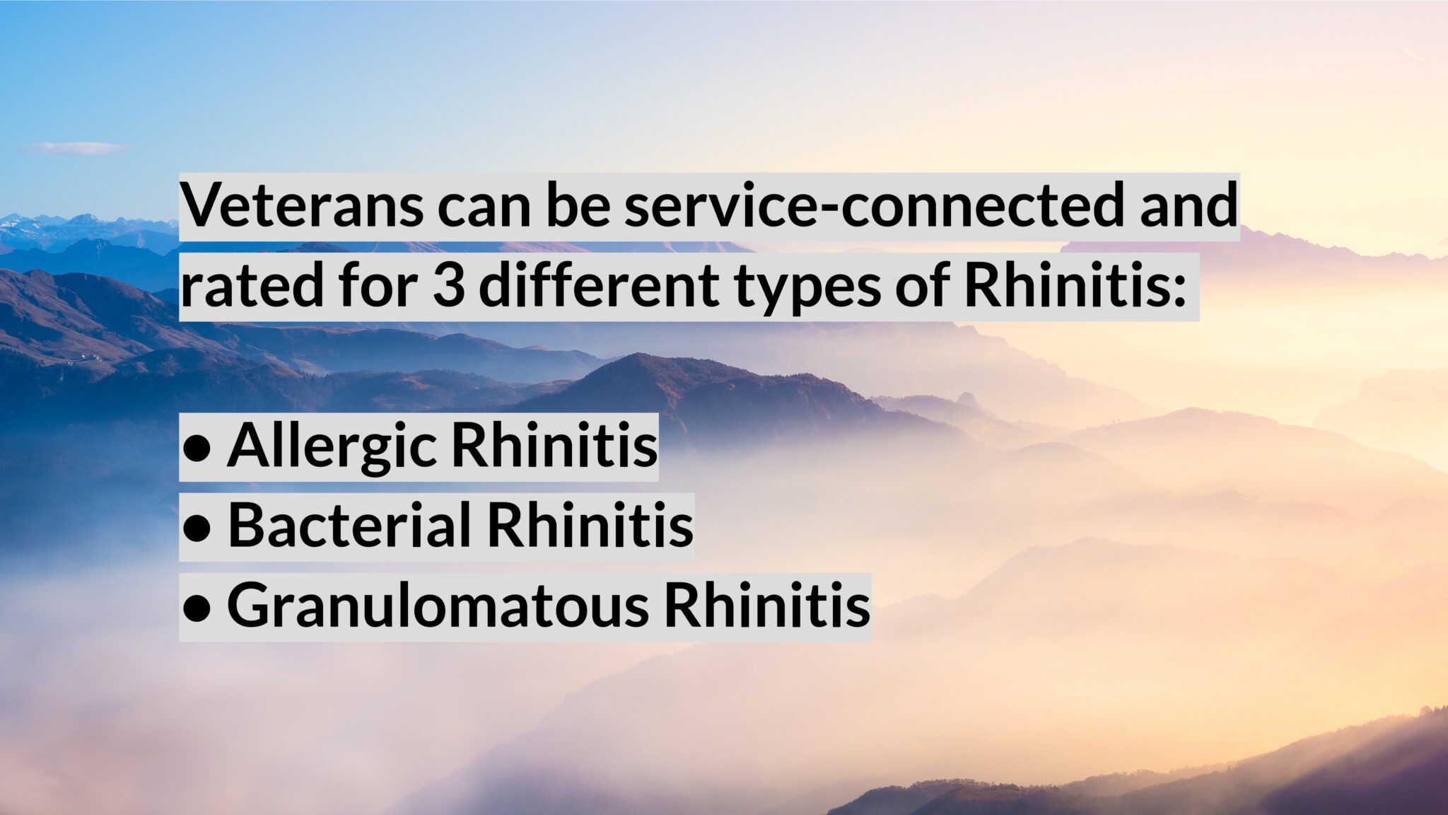 Top 3 Ways to Get a Service Connected VA Rating for Rhinitis (The
