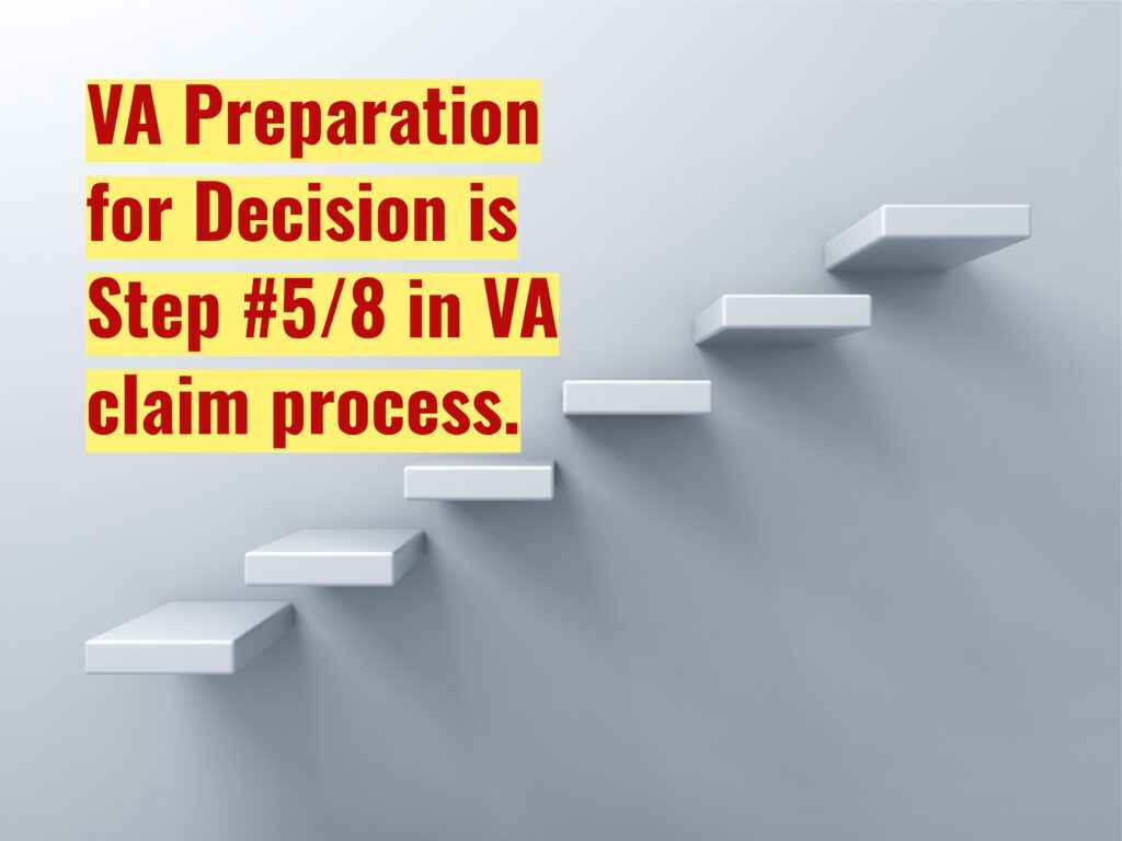 Preparation for Decision VA