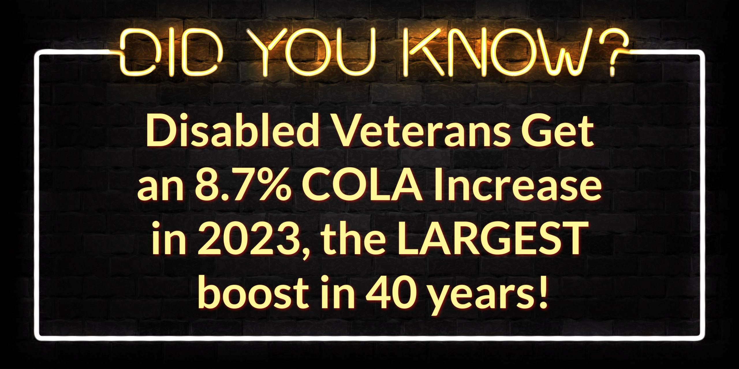 2023 VA Disability Rates Will Increase by 8.7%