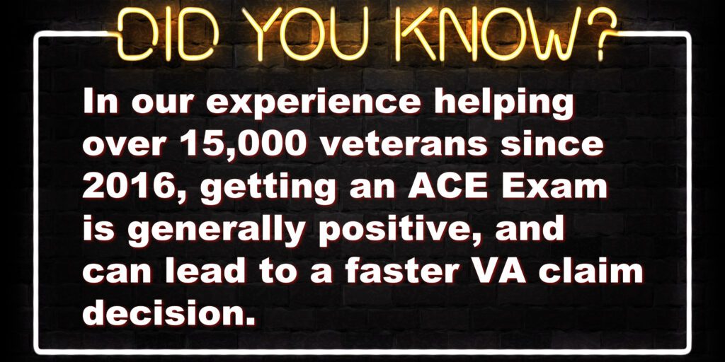 VA ACE Exam Good or Bad