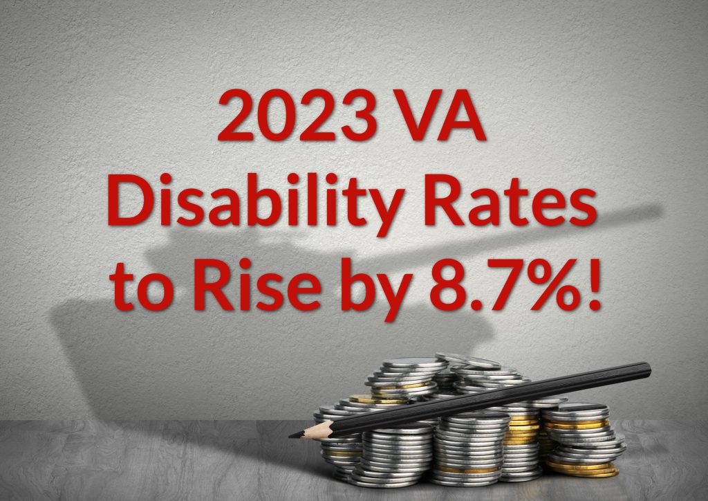 2023 VA Disability Rates (Official) HUGE 8.7 COLA Increase Approved