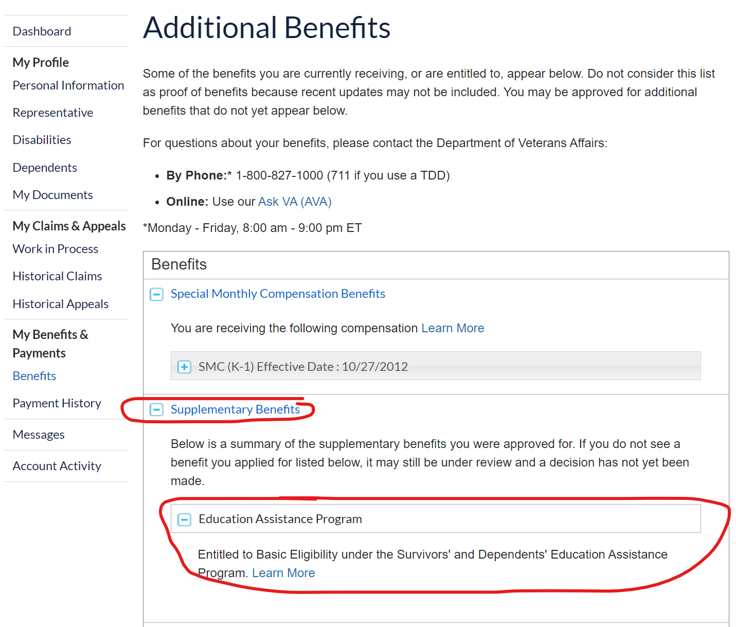 Current VA Education Benefit Rates