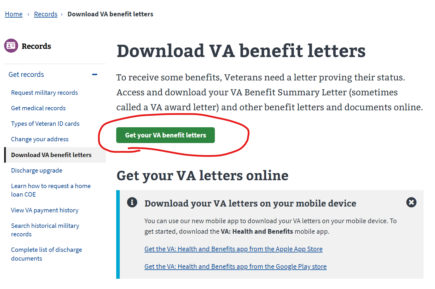 How To Download Your VA Benefit Letters Online 5 Step Process 