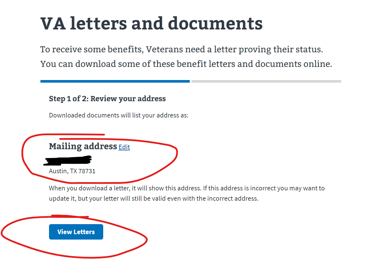 How to Download Your VA Benefit Letters Online (5Step Process)