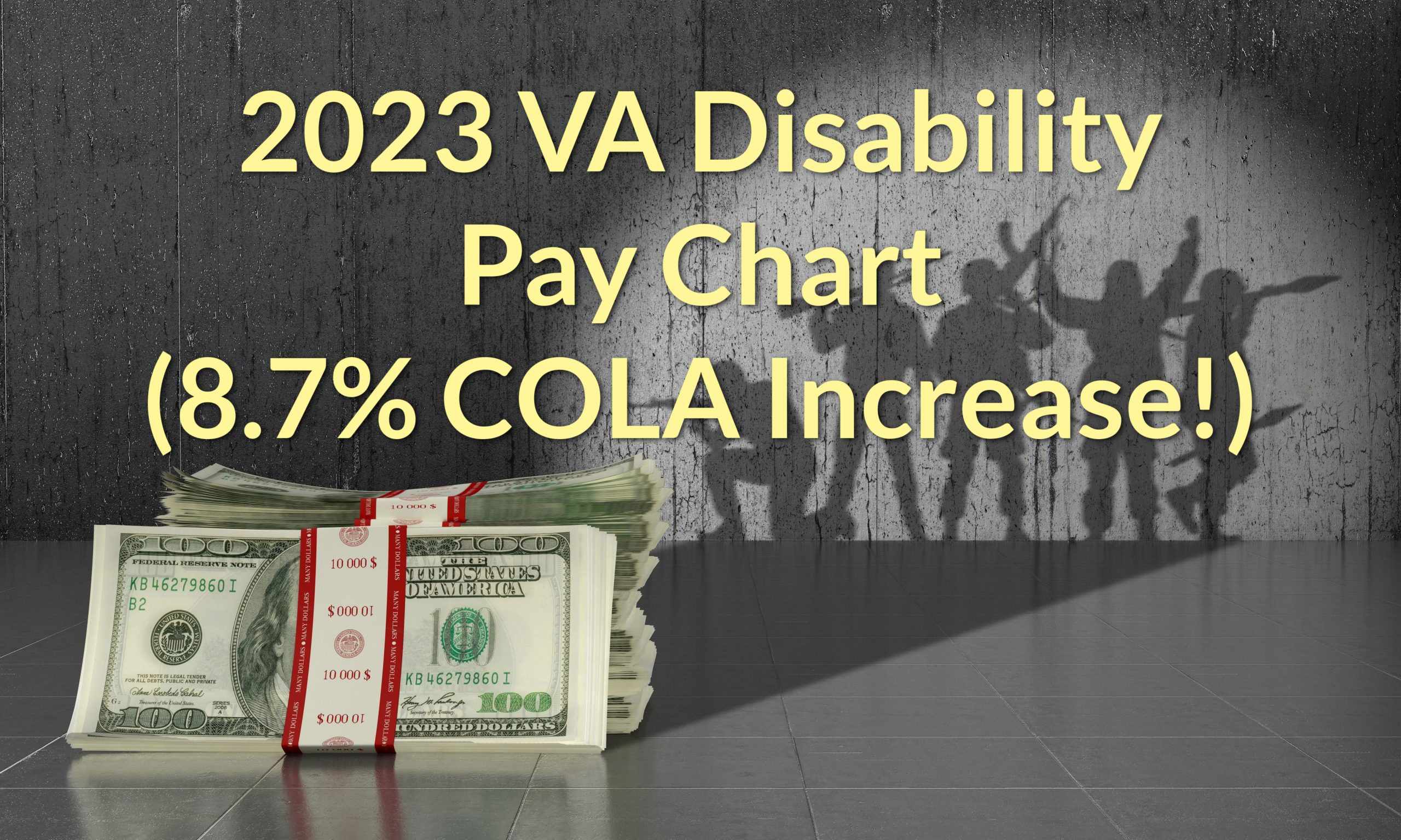 2023 VA Disability Pay Chart