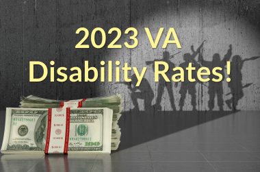 2023 VA Disability Rates