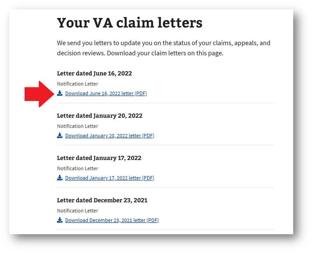 How to Download Your VA Decision Letter Online! (5Step Process)