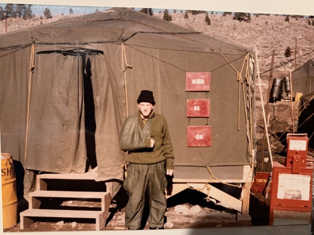 Veteran Frank Lane with torn rotator cuff 1