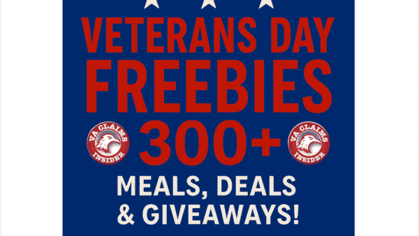 2025 VETERANS DAY FREEBIES.