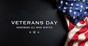 VETERANS DAY.