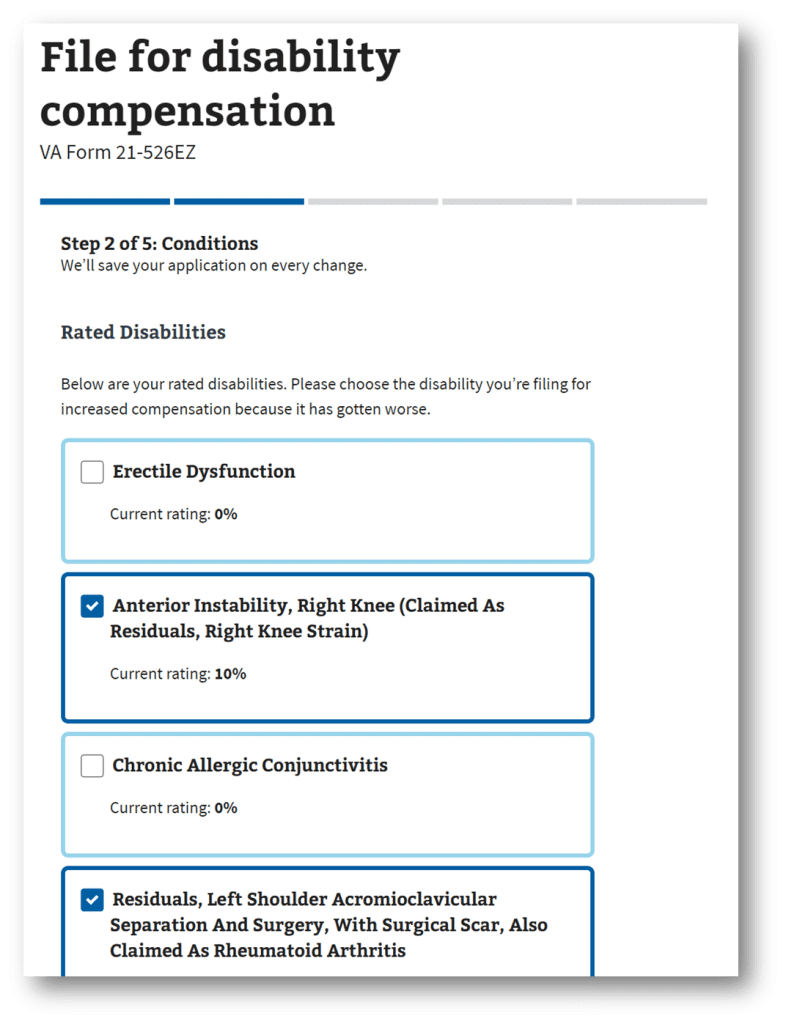 How To File A Va Claim Online 17 Step Tutorial 6245