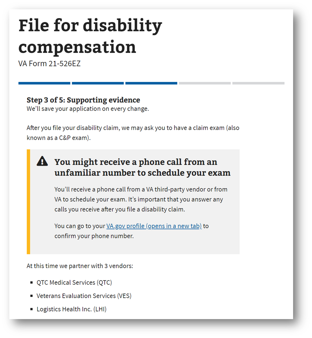 How to File a VA Claim Online 17 Step Tutorial