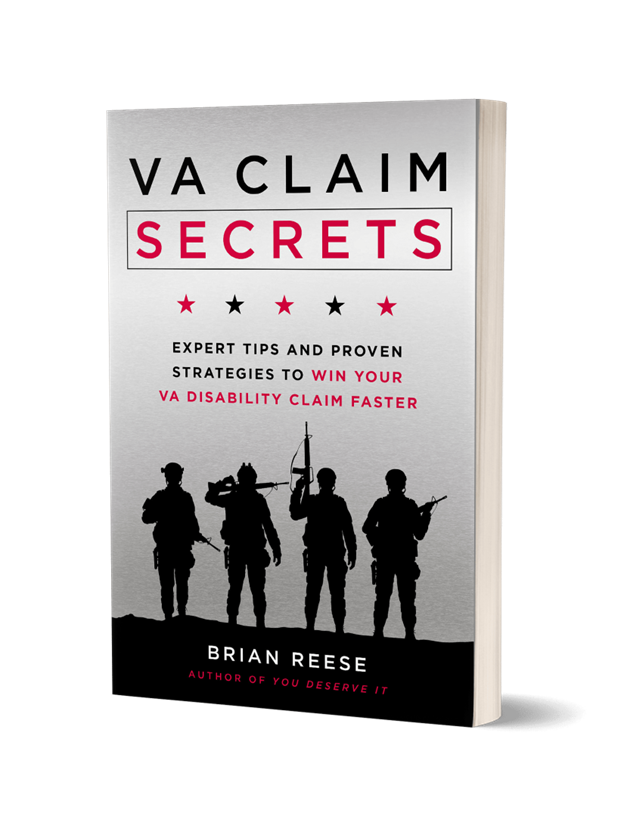 VA Claim Secrets Book by Brian Reese