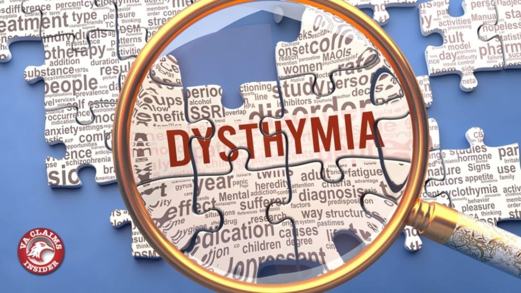 EXAMINING DYSTHYMIA VA RATINGS