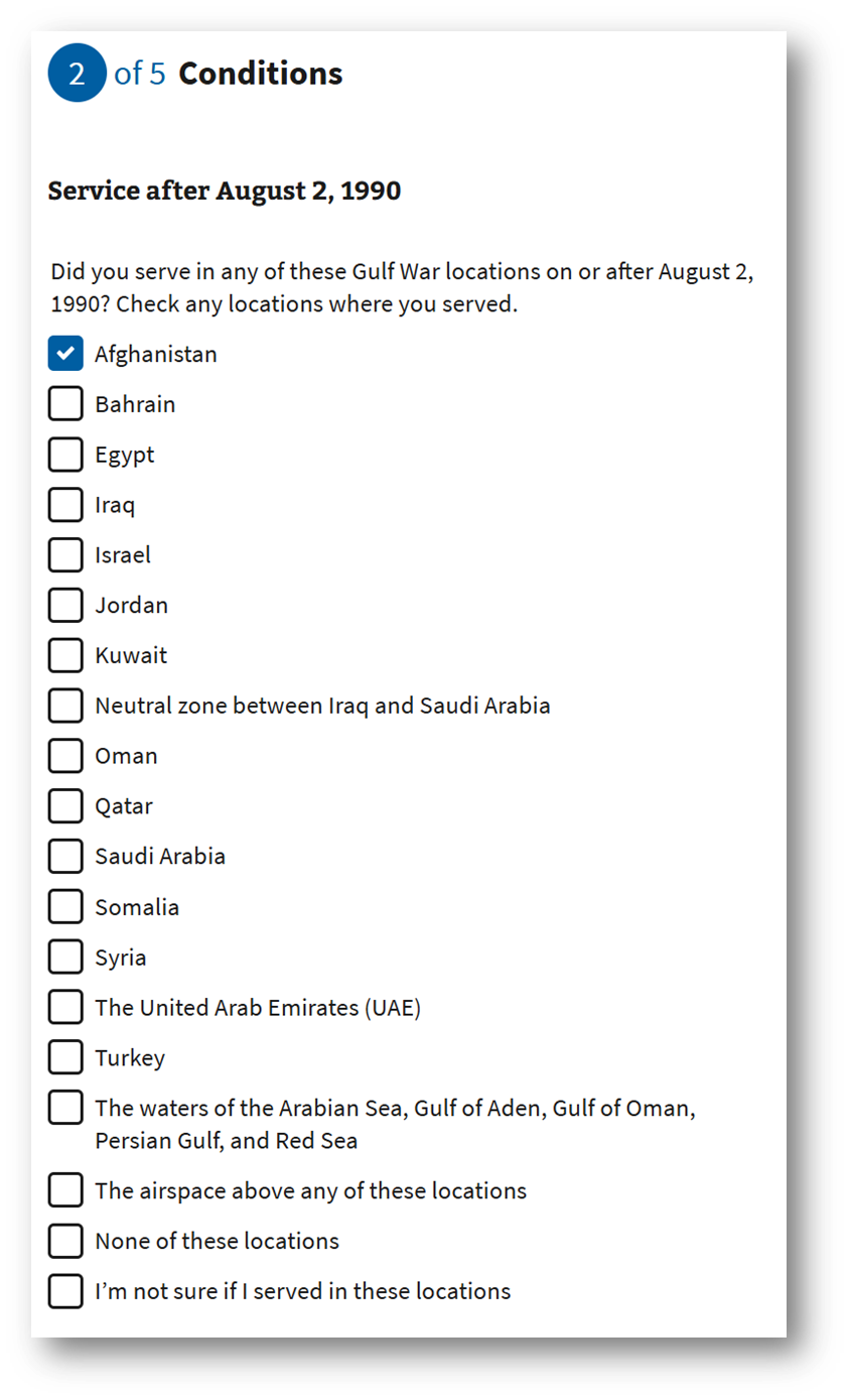 How to File a PACT Act Claim Online (23-Step Tutorial)