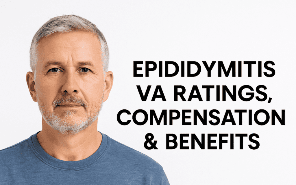 EPIDIDYMITIS VA RATING