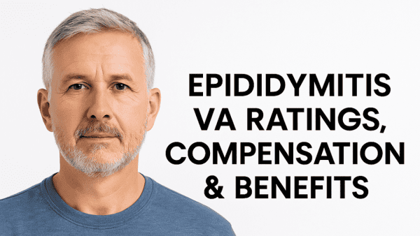 EPIDIDYMITIS VA RATINGS.