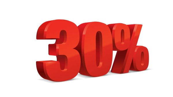 30 PERCENT VA DISABILITY