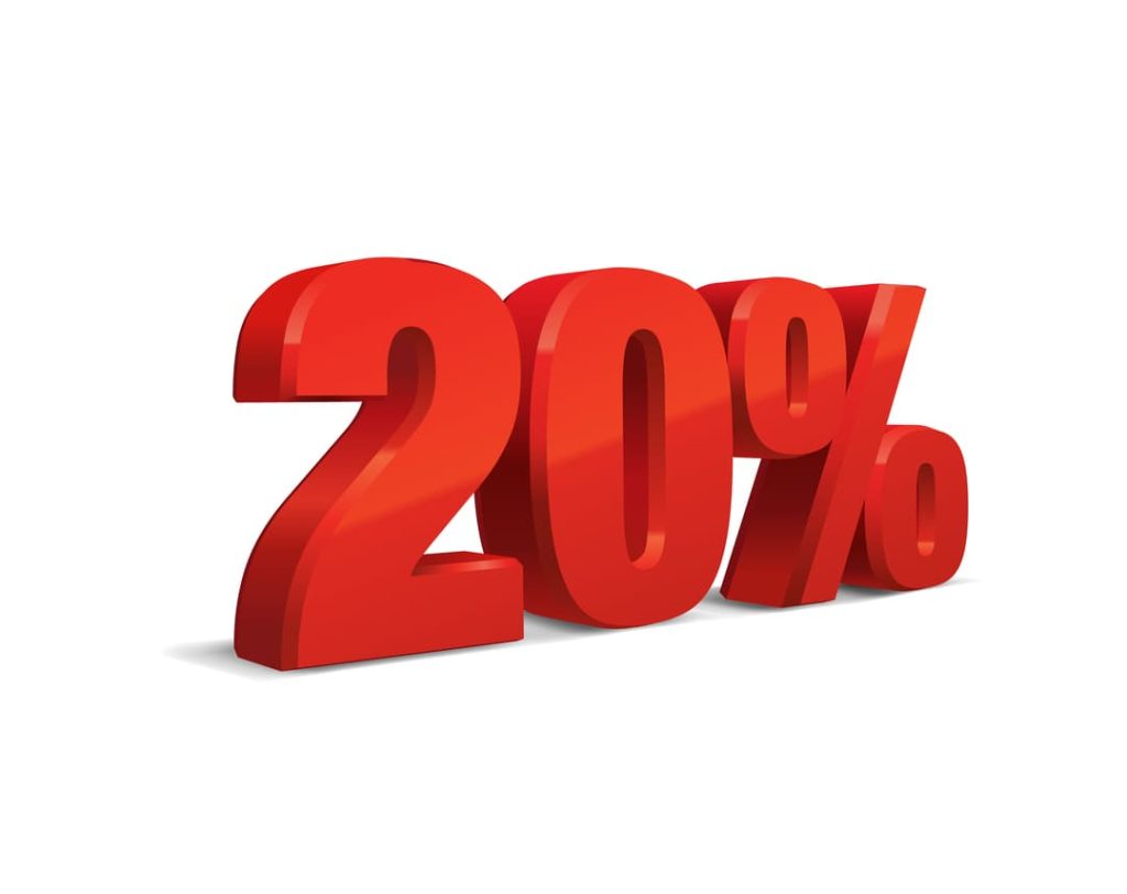 20 PERCENT DISABILITY VA BENEFITS