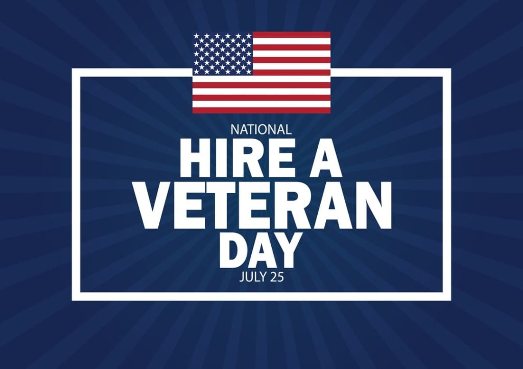 NATIONAL HIRE A VETERAN DAY.