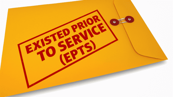 EPTS DISCHARGE AND VA BENEFITS.