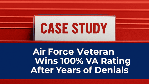 CASE STUDY AIR FORCE VETERAN.