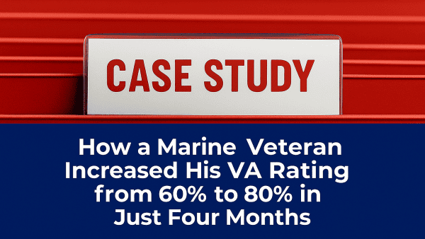 MARINE VETERAN VA Disability Case Study.