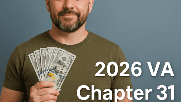 2026 VA Chapter 31 Pay Chart