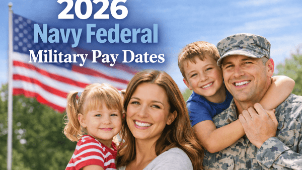 NAVY FEDERAL MILITARY PAY DATES 2026.