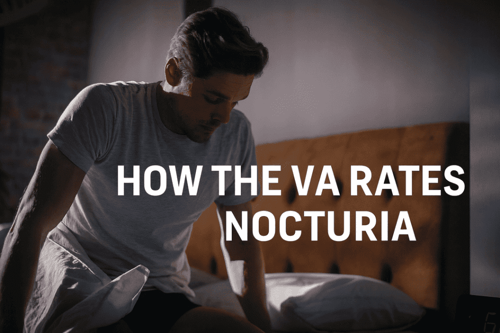 NOCTURIA VA RATING.