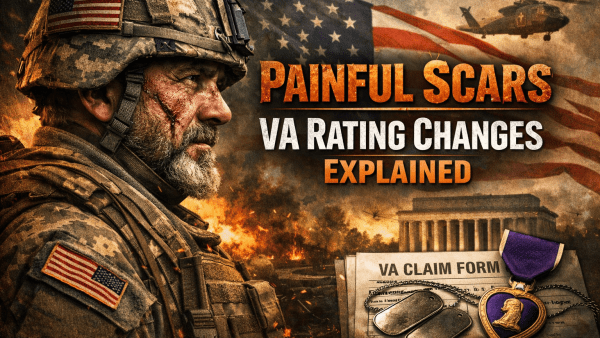 Proposed Changes to VA Ratings for Painful Scars