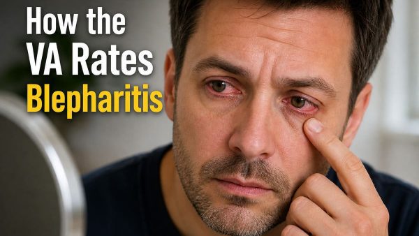 BLEPHARITIS VA RATING