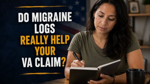 MIGRAINE LOG FOR VA CLAIM