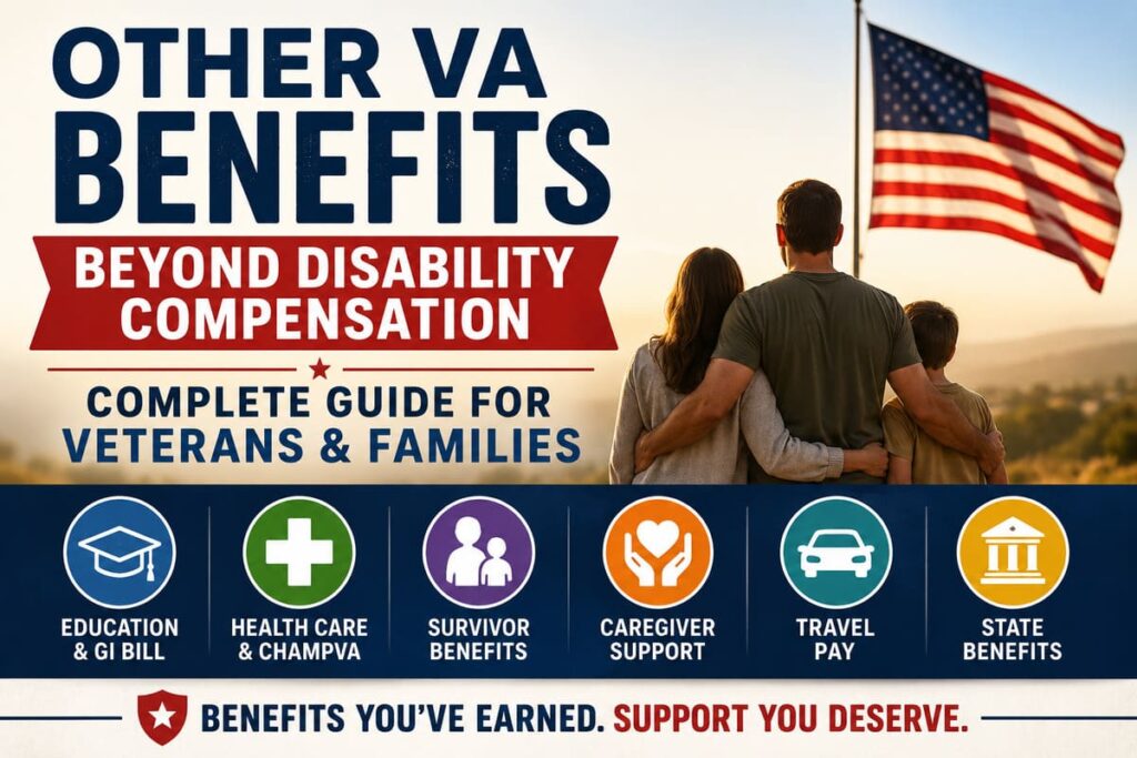 OTHER VA BENEFITS BEYOND COMPENSATION